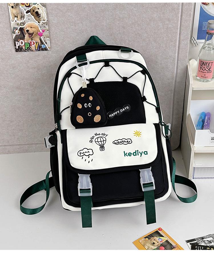 Симпатичный рюкзак для студентов колледжа и старшеклассников, легкий рюкзак большой вместимости, японский рюкзак для свежей девушки