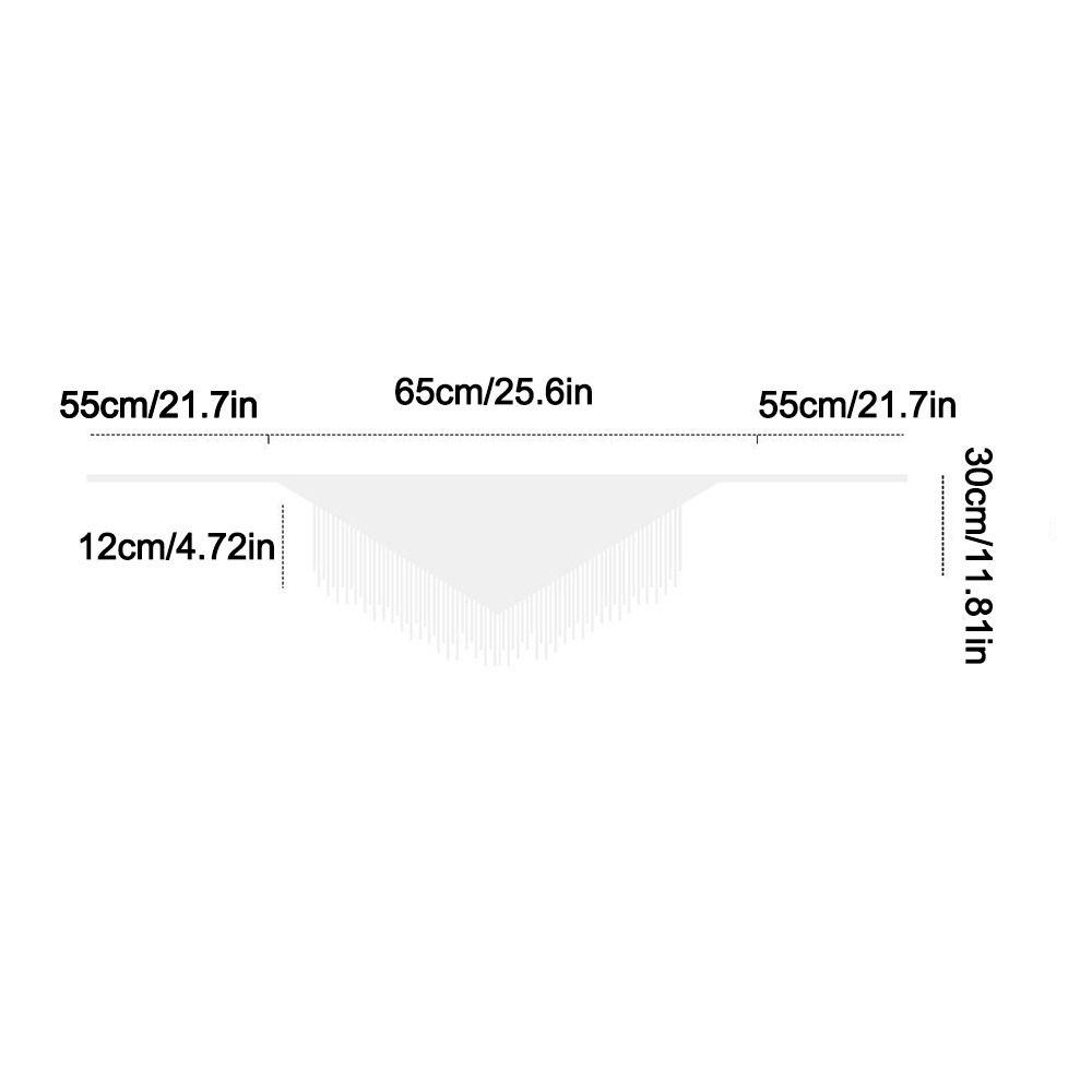 Tassels Fringe Waist Belt Embroidery Floral Triangular Belt Triangle Waistband Dress Jeans Decor