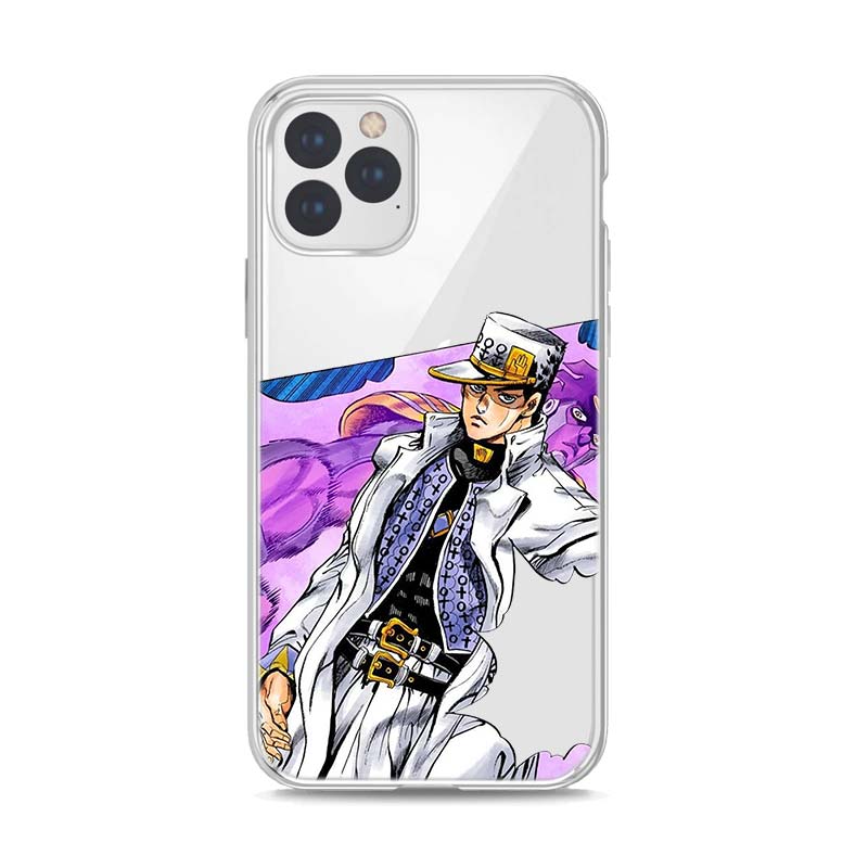 JoJos Bizarre Adventure Silicone Cover For Apple IPhone 13 12 Mini 11 Pro XS MAX XR X 8 7 6 6S 5 Plus SE Phone Case