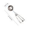 Stainless Steel Spoon Spring Handle Kitchen Stainless Ice Cream Mash Potato Scoop Kitchen Accessories 3 Size for Choos