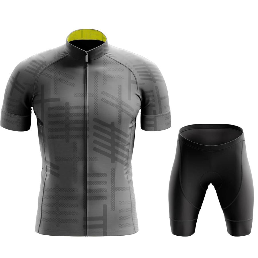 Black Summer Team Sports Cycling Clothing Breathable Men Short Sleeve Mallot Ciclismo Hombre Verano 2026 Summer Breathable Cycling Suit Set