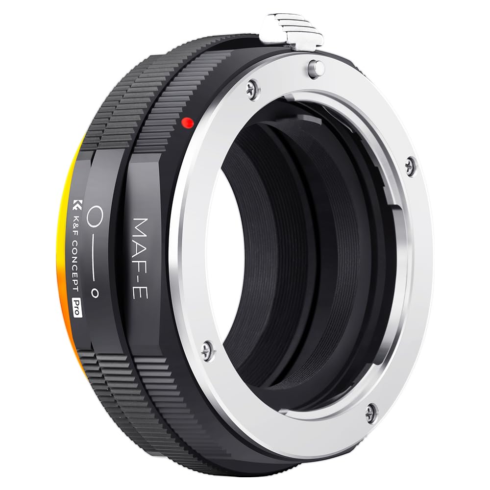 Concept Mount Adapter Compatible with Minolta Minolta A Mount AF Lens Compatible with Sony Mount Lens Compatible with Sony NEX E Mount Camera Matte
