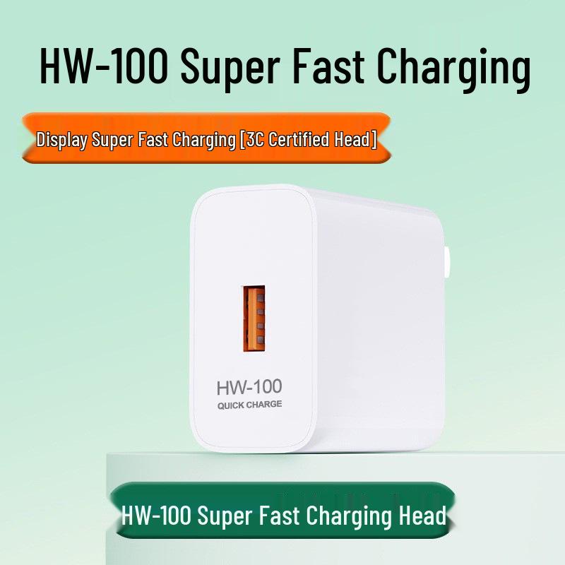 Зарядное устройство Huawei Honor 100 Вт: Супер быстрая зарядка Type-C для P60/Mate60, сертифицирована 3C.