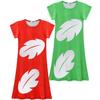 Lilo And Stitch Girl Dress With Polyester Fabric And Abstract Print For Spring Autumn Playtime