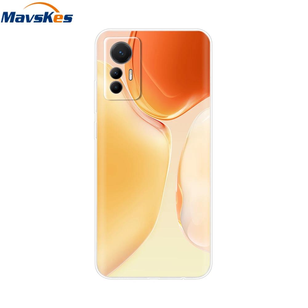 Для Xiaomi Redmi Note 12S Чехол Redmi Note12S Телефон Силиконовая Задняя Крышка Для Redmi Note 12S 12 s Чехлы Защитный Корпус Крышка Capas