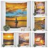 Sea Sunset Decorative Tapestry Home Wall Decoration Office Living Room Tapestry