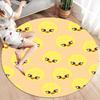SKZ Round Area Rug,Carpet Rug for Living Room Bedroom Sofa Playroom Decor,Non-slip Floor Mat