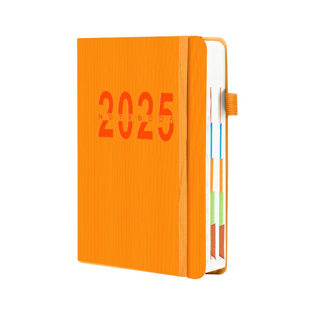 Планировщик 2025 года — еженедельный и ежемесячный планировщик, 2 календаря-планировщика в твердом переплете на 2025 год