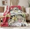 Osomatsu-san Soft and comfortable flannel Suitable for sofas living rooms outdoor camping travel and also makes a great anniversary gif