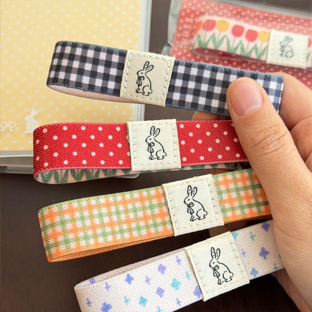 Polka Dot Notebook Elastic Band Practical Elastic Strap Double-Sided Strap for A6/M5/A7 Journals