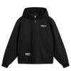 Li Ning Серия Anti-Five Удобная Повседневная Простая Толстовка С Капюшоном Свободная Хлопковая Куртка Мужская Куртка Черная AJMU197-1