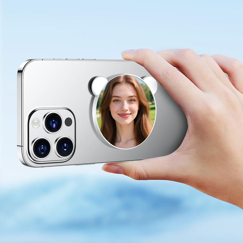 Xiaomi Магнитное зеркало для селфи, смартфон, видеоблог, прямая трансляция, камера высокого разрешения, зеркальный комплект, аксессуары для фотосъемки на открытом воздухе и в путешествиях.
