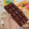 Большая шоколадная плитка, игрушка-сквиши, имитация еды, игра, розовая, желтая, медленно восстанавливающая форму, снимающая стресс, расслабляющая игрушка для взрослых и детей, подарок