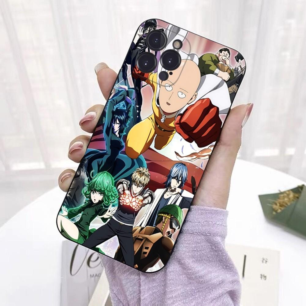 Чехол для телефона One Punch Man Для iPhone 16 15 14 11 12 13 Mini Pro XS Max Чехол 6 7 8 Plus X Funda Shell
