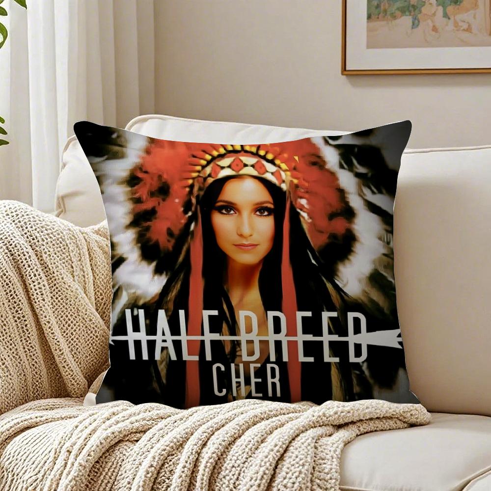 Cute CCherS Cushion Cover Pillowcase Antidustmite living Room Sofa Decor Cushion Room