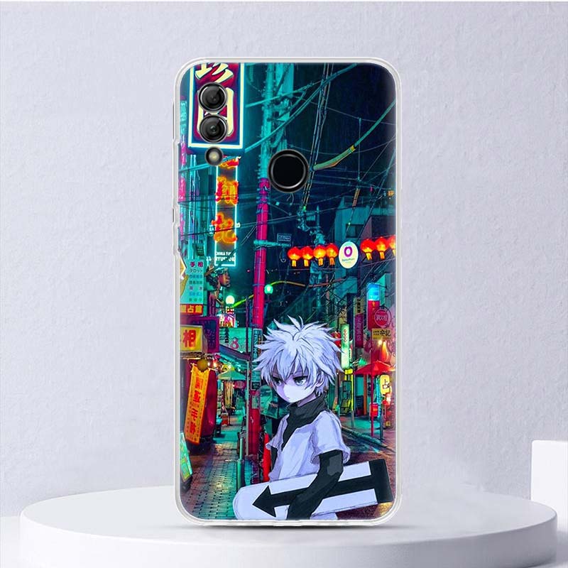 Мягкий чехол Hunter X Hunter Killua для Huawei P Smart Z Y5 Y6 Y7 Y9S 2019, чехол для телефона Honor 10 Lite 9 9X 8X 8A Pro 8S 20i, чехол Sh