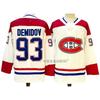 Mens Retro Ice Hockey Jersey With Embroidered Number 14 Suzuki Caufield Custom Team Uniform Adult Players