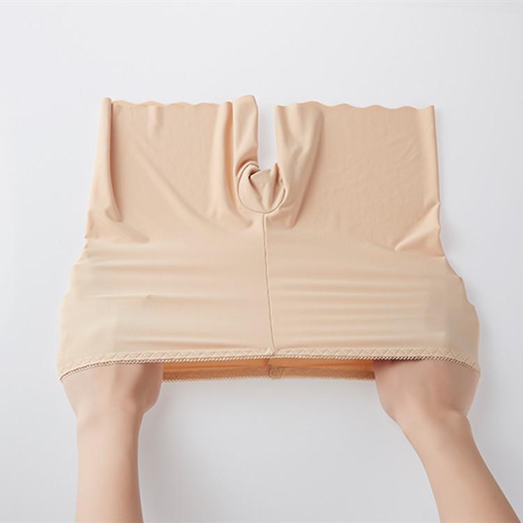 Женские шорты-боксеры Ice Silk, защитные трусы для девочек, нижнее белье, колготки, тонкое нижнее белье, короткие брюки, лето