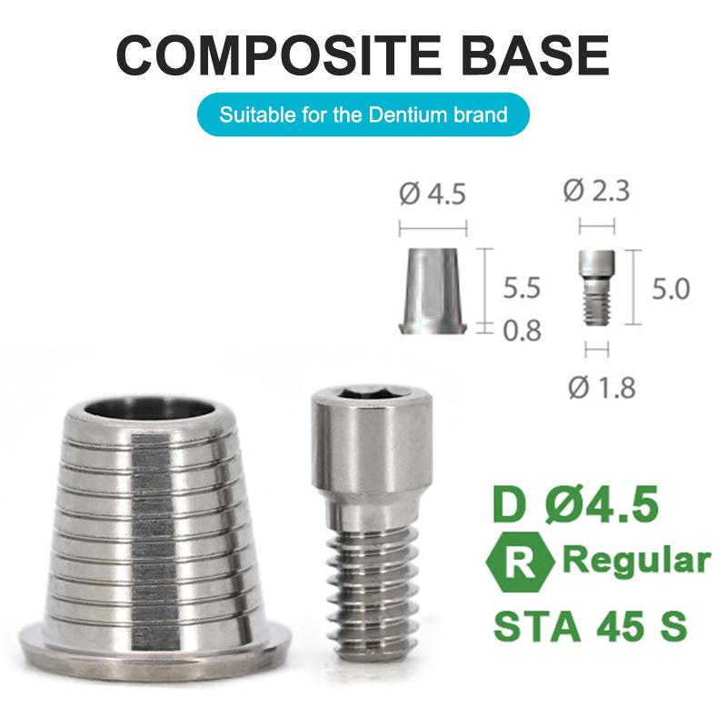 Стоматологическая Медицинская Лаборатория Универсальный Дентиум Композитная Основа Аксессуары для Ухода за Полостью Рта Одноразовый Трансферный Стержень Уплотнительный Винт