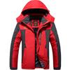 Outdoor Jacket Plus Size Men's Outdoor Fishing Suit Winter Windproof and Cold-resistant Plus Velvet Thickened Mountaineering Jacket Men