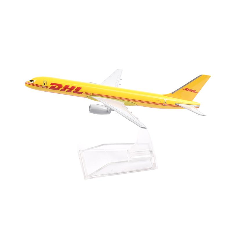 Jason Tutu 16cm Dhl B757 Ups B747 Fedex Express A380 Plane Airplane Model Aircraft Model Diecast Metal 1/400 Scale Planes