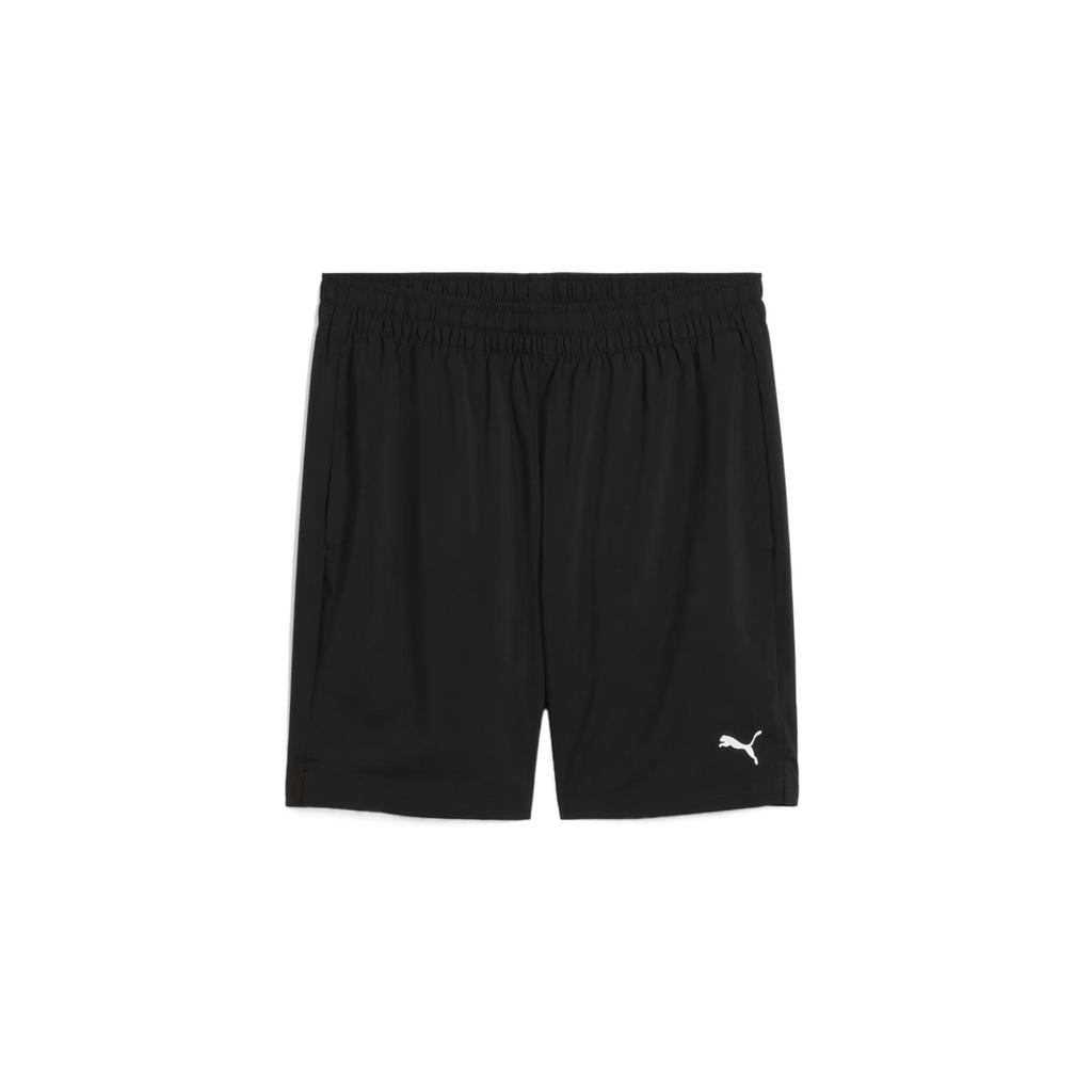 Puma Essentials Эластичный Пояс Однотонные Удобные Пятиточечные Повседневные Шорты Мужские шорты Черный 525910-01