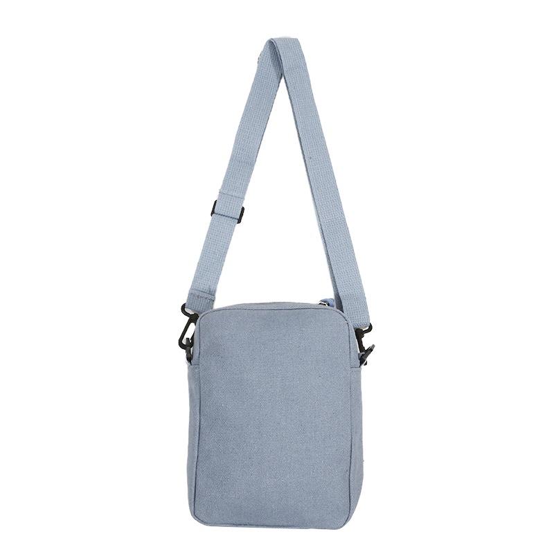 Многофункциональная холщовая сумка кроссбоди Женская модная сумка-мессенджер Студенческая мини повседневная спортивная на плечо
