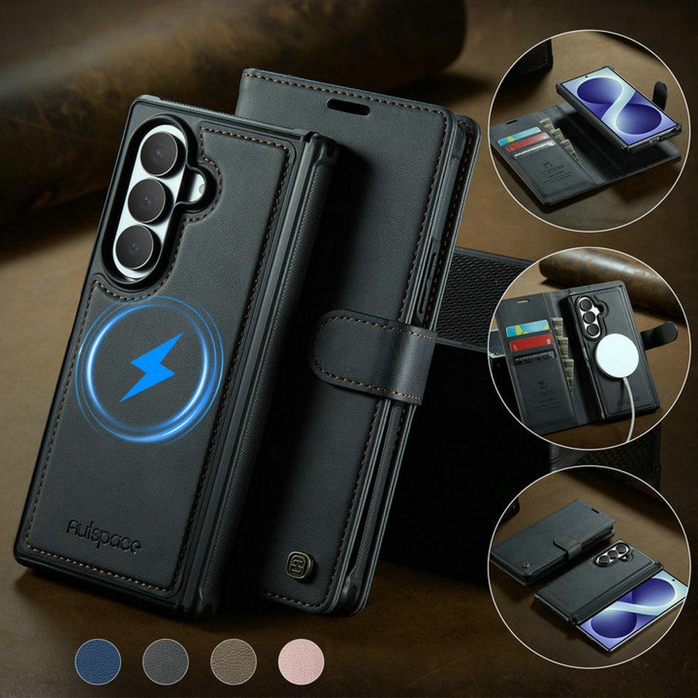 Case For Samsung Z Fold8 Ultra 5G 2 in 1 Detachable Leather Magnetic Case For Samsung Galaxy Z Fold 8 Ultra Card Wallet Bag