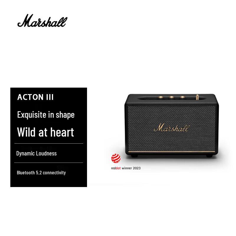Marshall Acton III Home Bluetooth Speaker