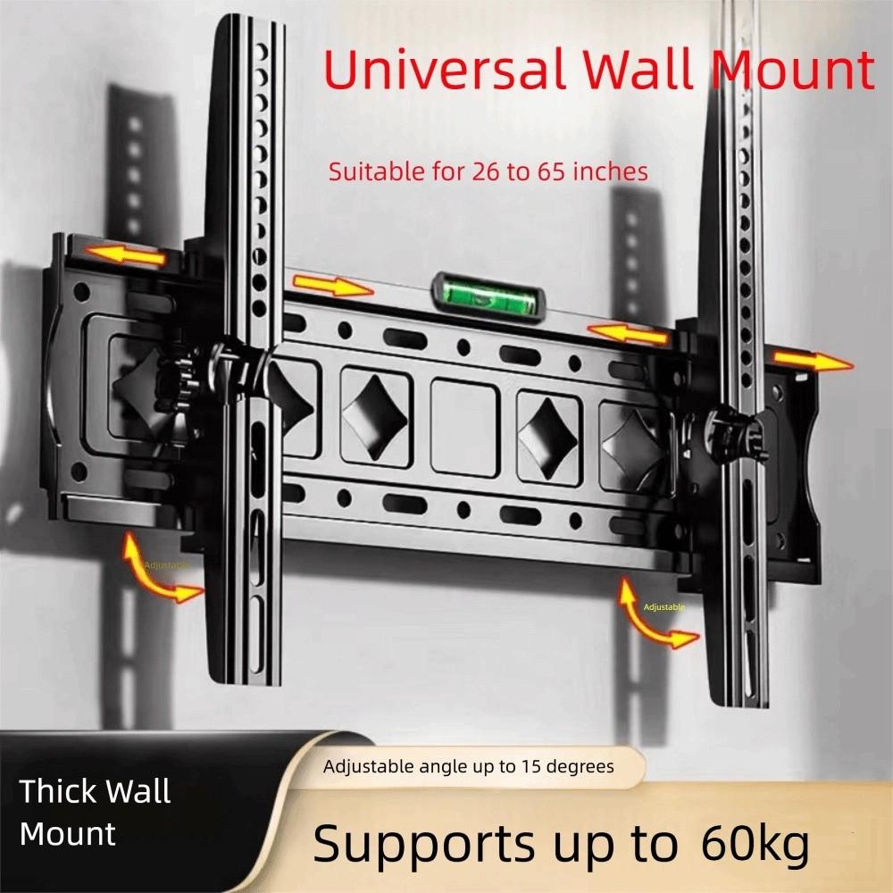26-75 Inch Wall Mount Bracket Adjustable TV Stand Frame Universal TV Hanger  TV Support