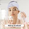 Stretchable Washable Makeup Headband Non-slip Elastic Terrycloth Headband Suitable for Makeup Shower Yoga