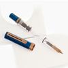 Перьевая ручка Twisbee Eco Indigo Blue с розовым золотом GT Inhalation Type Extra Fine Character EF TW020006