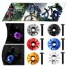 Bicycle Headset Cap Aluminium Alloy MTB Road Bike Stem Headset Top Cap Cover for Fork Head Tube Cycling Accessories
