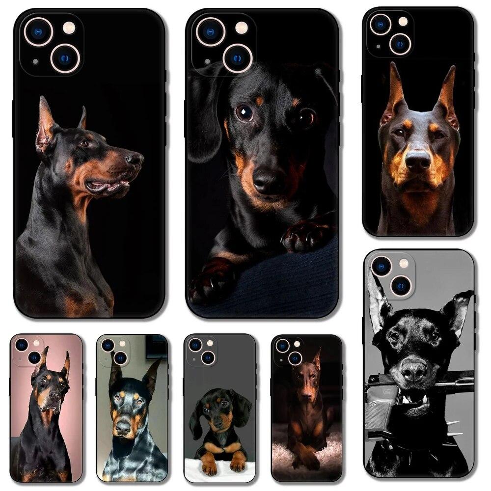 Doberman Pinscher Phone Case For iPhone Samsung Galaxy Redmi Xiaomi Oppo OnePlus Note S A 7 8 9 10 11 12 13 14 20 21 22 23 53 54 Pro Max Plus Ultra