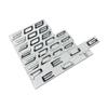 Metal Car Tail Trunk Letter Badge Sticker Auto Side Letter Emblem Sticker for Peugeot 208 308 508 2008 3008 5008 Accessories