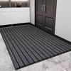 Семиполосный нескользящий маслостойкий придверный коврик - Впитывающий, грязеотталкивающий ковер для помещений/улицы