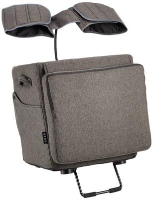 Высокий массажный стул ATEX Luxe Grey AX-HXT179gr
