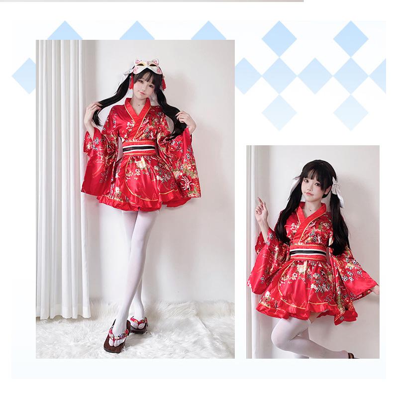 Японское формальное традиционное кимоно костюм для косплея