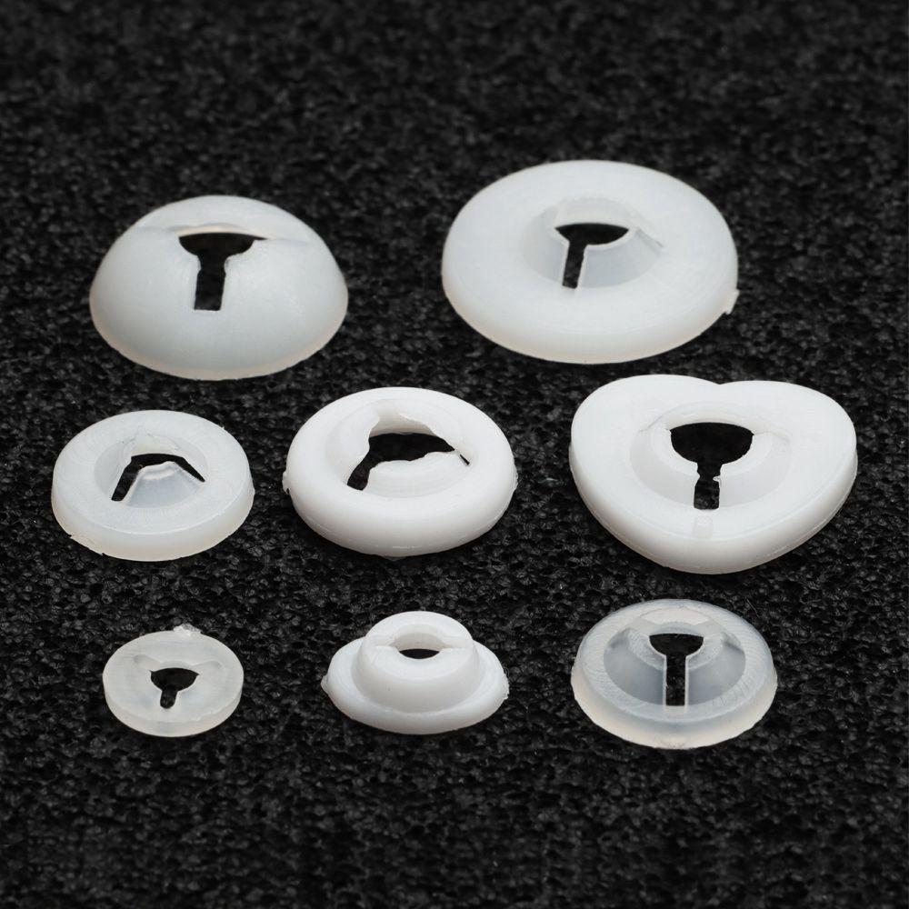 Kids Toys DIY Craft Doll Nose Washers Round Gaskets Washers Doll Animal Toys Plastic Safety Eyes