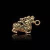 Dragon Turtle Pixiu Keychain Pendant - Lucky Charm for Men and Women