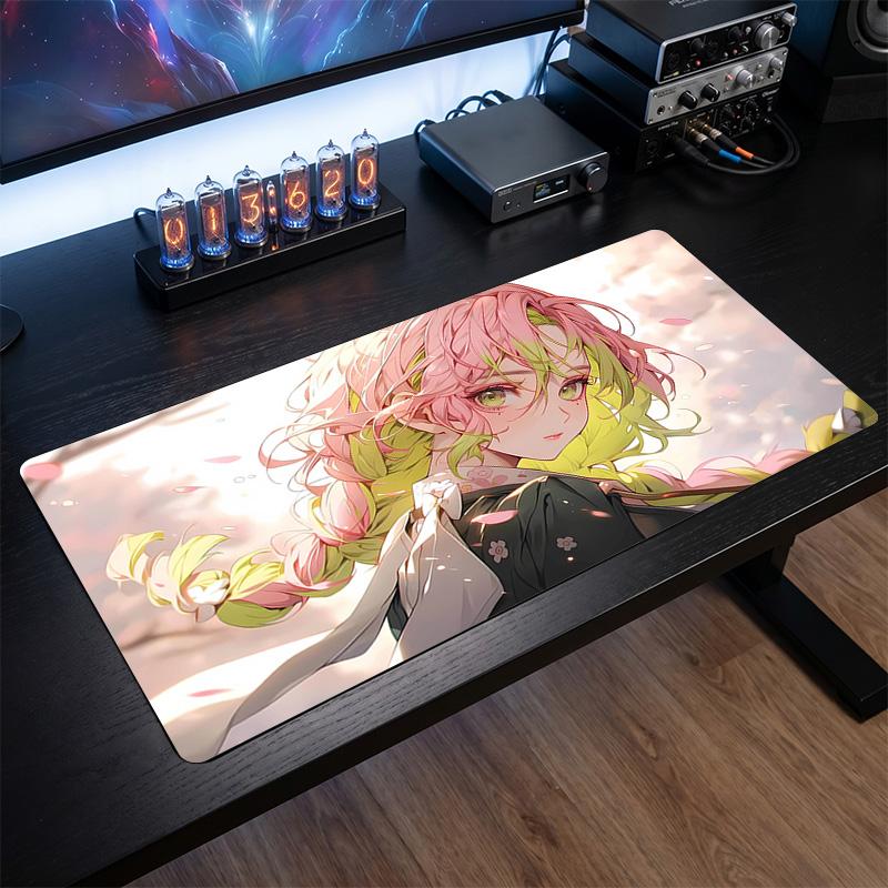 Demon Slayer Printed Mouse Pad Non-Slip Waterproof Rubber Desk Mat for Gaming Office Laptop Home Decor Gift