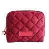 Elegant Plush Cosmetic Storage Case With Zipper For Rings And Bracelets