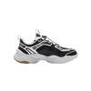 Li Ning Kids Sports Lifestyle Series Synthetic Leather Comfortable Fashion Versatile Low-Top Casual Shoes Kids Casual Shoes Black YKCU244-9