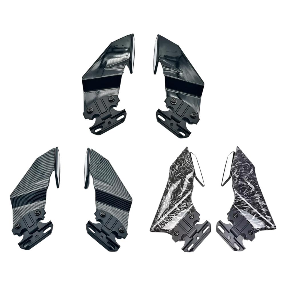 Для HONDA CBR650R CB1000RR CBR600RR CBR250R CBR600F4 Комплект боковых крыльев для мотоцикла Спойлер Обтекатель Зеркало заднего вида Комплект фиксированных крыльев