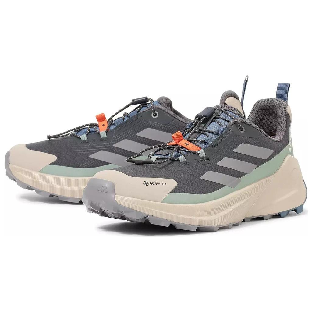 Adidas Terrex Trailmaker 2.0 Gtx Sl Серо-зеленые Удобные Универсальные Прочные Низкие Кроссовки для бега Мужские Кроссовки JP5240