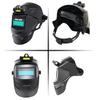 Automatic Dimming Welding Facemask Large View True Color Auto Darkening Welding Facemask 130 celsius  High Temperature Resistant for Arc Welding Grind