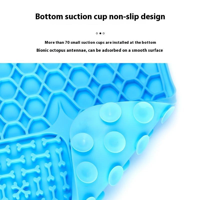 Коврик для лизания для домашних животных, собак и кошек, коврик для лизания, анти-удушье, посуда для медленной еды, миска для медленной еды, коврик для йогурта для домашних животных и кошек