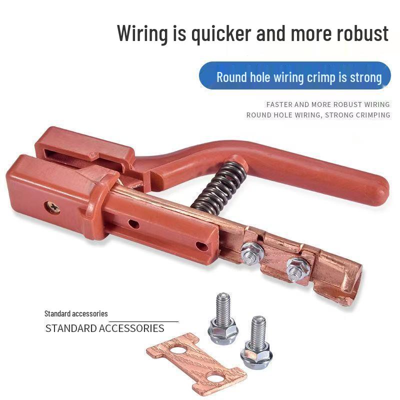 800A Industrial-Grade Anti-Drop Welding Pliers with Thickened Pure Copper Handle