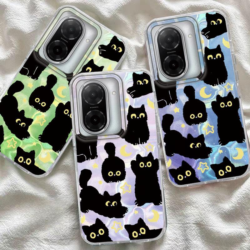 For Xiaomi 14T Pro 13T 11 Lite 5G Phone Cover Cute Cat Cartoon Shockproof Protective Fashion Luxury Bumper Cover Anti Fall Shell