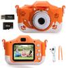 X5S Детская Цифровая Камера HD 1080P 20MP Детская Камера-Лиса USB-Зарядка Встроенная Игровая Камера Ударопрочный Силиконовый Защитный Чехол
